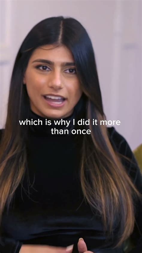 Mia Khalifa answered all the doubts of intimacy: does size.